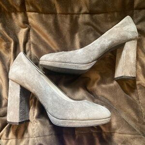 Cole Haan brand, size 7.5, chunky high heel. Cute with a jeans or a dress